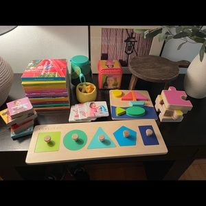 Lovevery toys and books